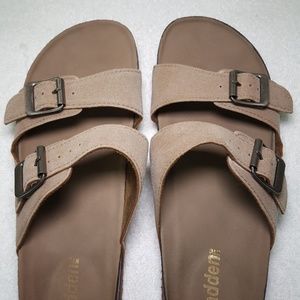 madden nyc breckk women's footbed sandals